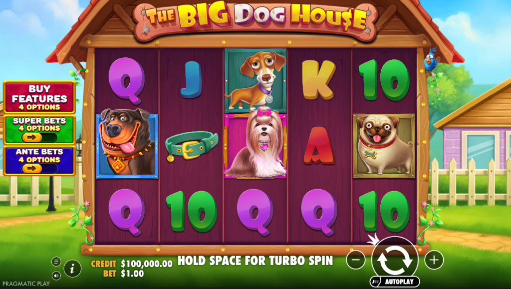Базовая игра The Big Dog House