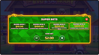 Super Bet в The Big Dog House